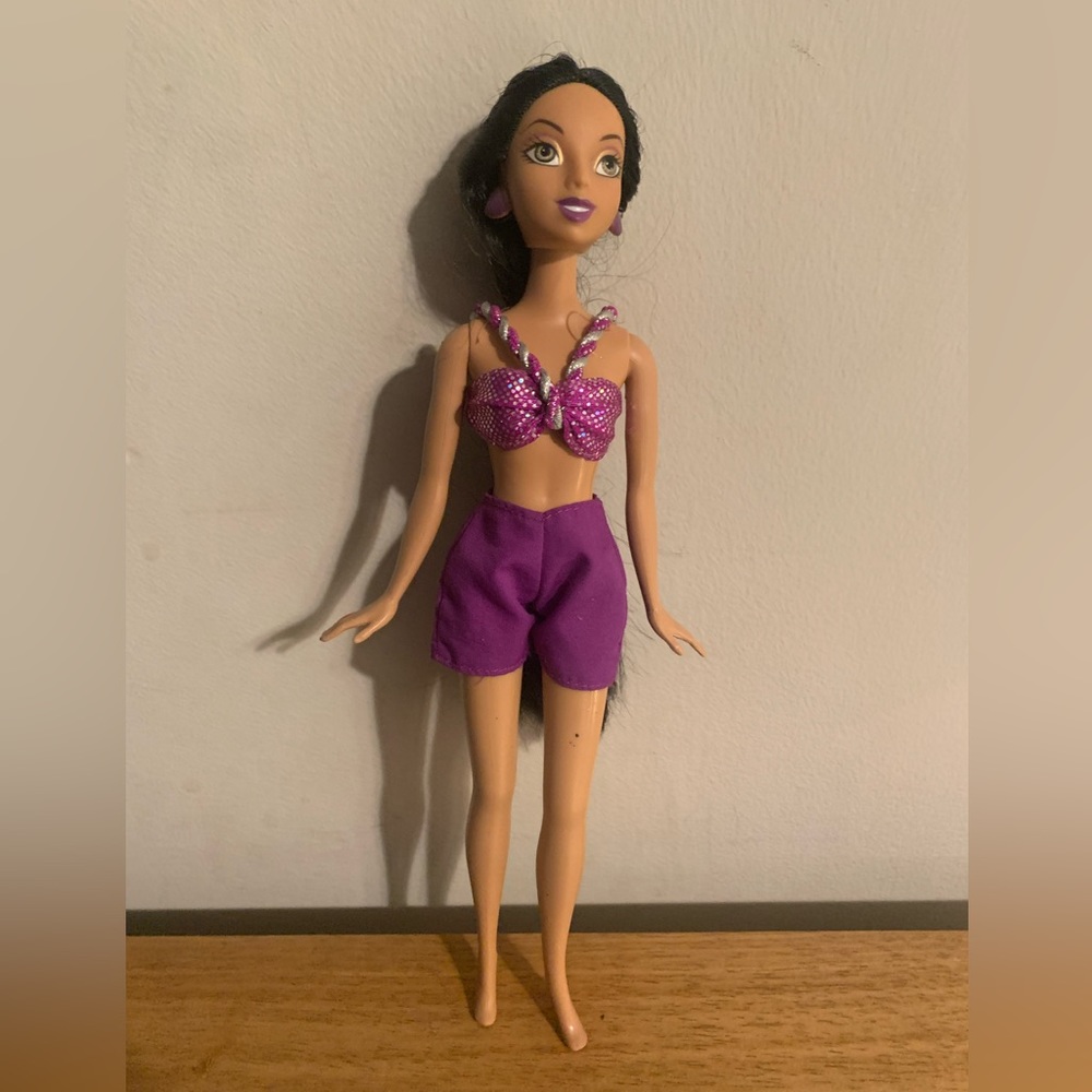 Mattel Sparkle Gem Princess Jasmine Doll 2007 Not original outfit